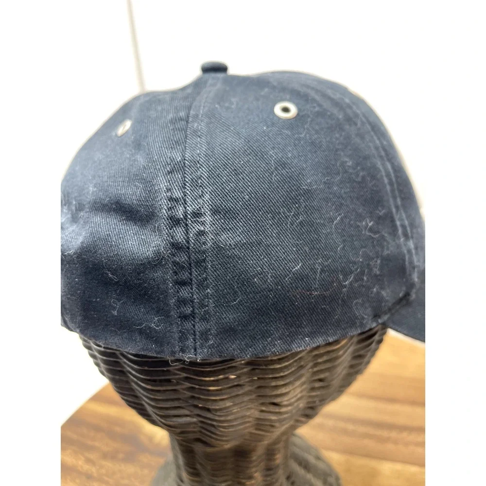 Caterpillar Puffy CAT Logo Baseball Hat/Cap Adjustable  Cotton‎ Barb Wire Brim